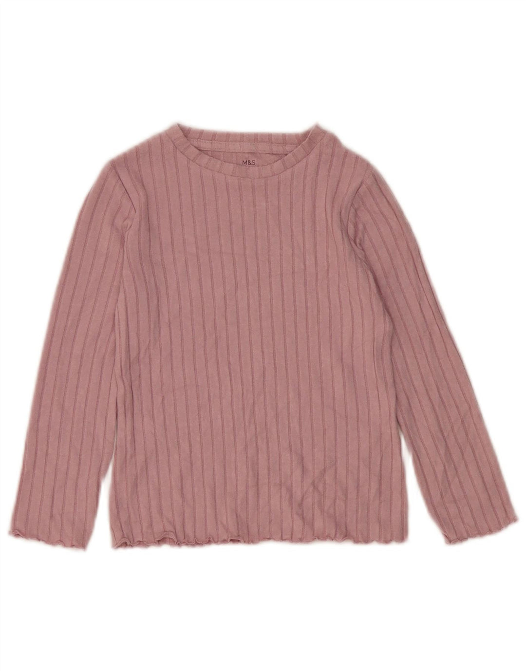 Marks & Spencer Ensemble 2 Pièces Fille 5-6 Ans Rose Viscose