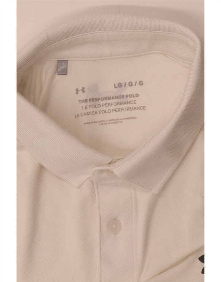 Under Armour Polo Homme Grand Blanc