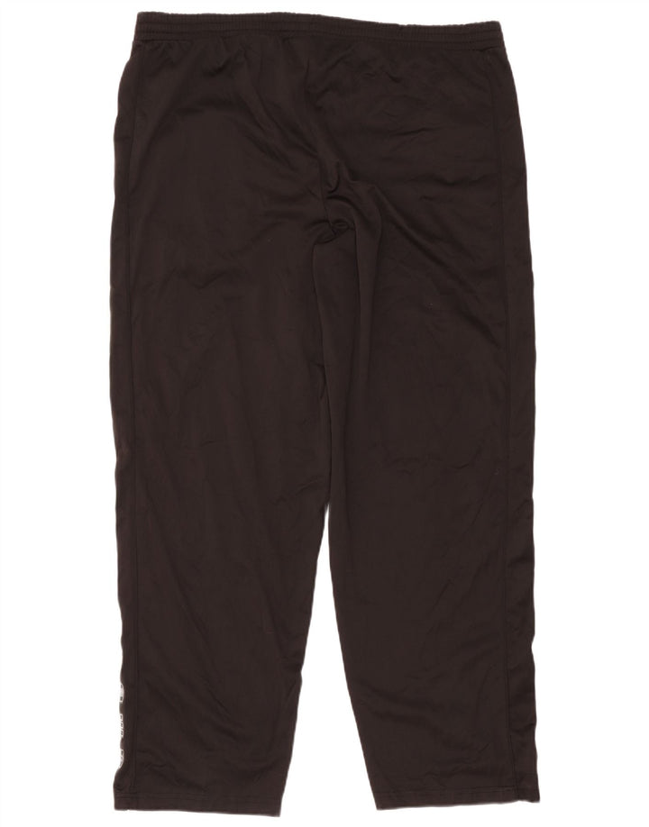 Umbro Pantalon de survêtement graphique pour homme 2XL Noir Polyester