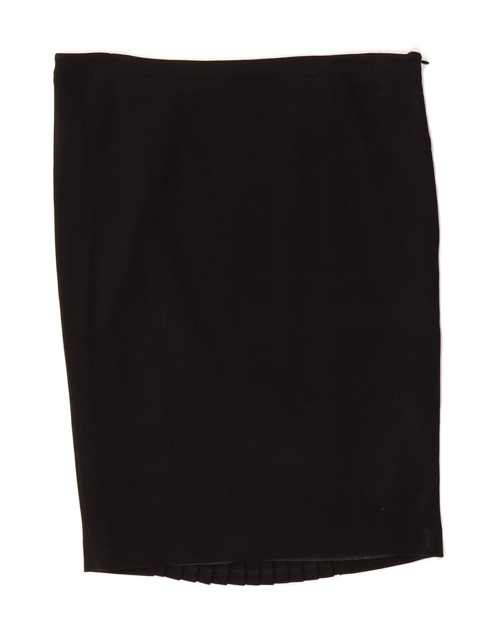JIGSAW Womens Pencil Skirt UK 14 Large W34  Black Vintage Jigsaw and Second-Hand Jigsaw from Messina Hembry 
