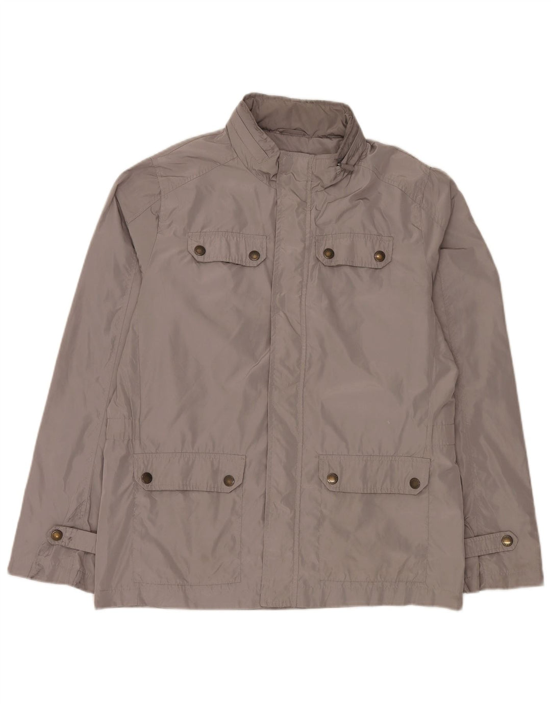 CARRERA Veste utilitaire à capuche coupe régulière pour homme UK 40 Large Gris Polyester