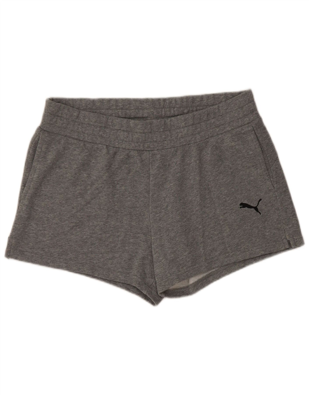 PUMA Short de sport pour femme UK 18 XL Gris Coton