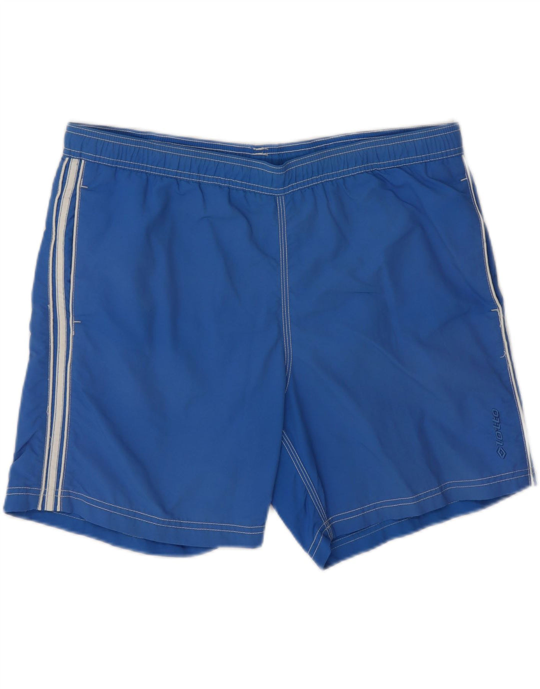 LOTTO Mens Swimming Shorts Large  Blue Vintage Lotto and Second-Hand Lotto from Messina Hembry 