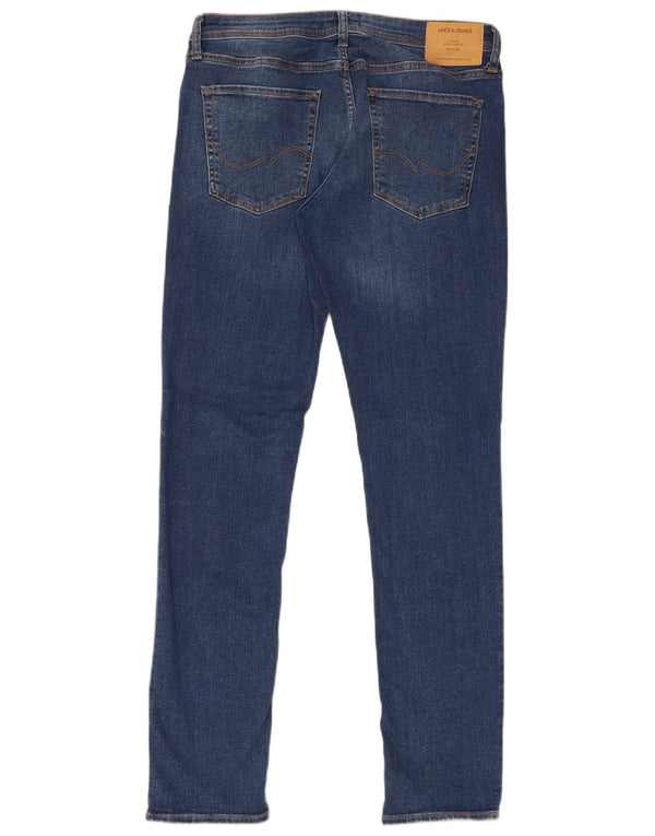 Jack & Jones Jean skinny taille basse W34 L34 homme bleu coton