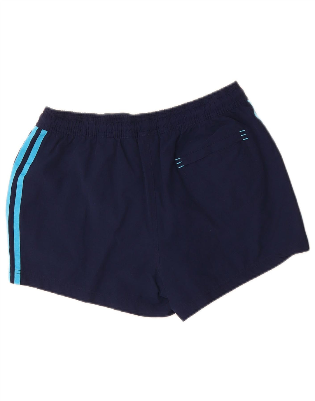 ADIDAS Short de sport homme bleu marine moyen polyester