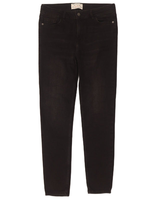 Fat Face Jean super skinny pour femme UK 12 Medium W30 L29 Coton noir