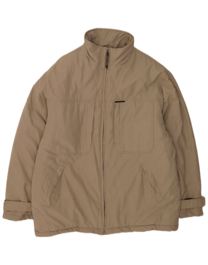 Kappa Veste matelassée homme UK 42 XL Beige Polyester