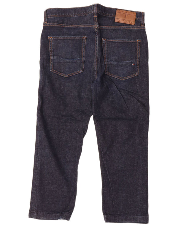 Tommy Hilfiger Jean droit Denton W34 L24 homme bleu marine en coton