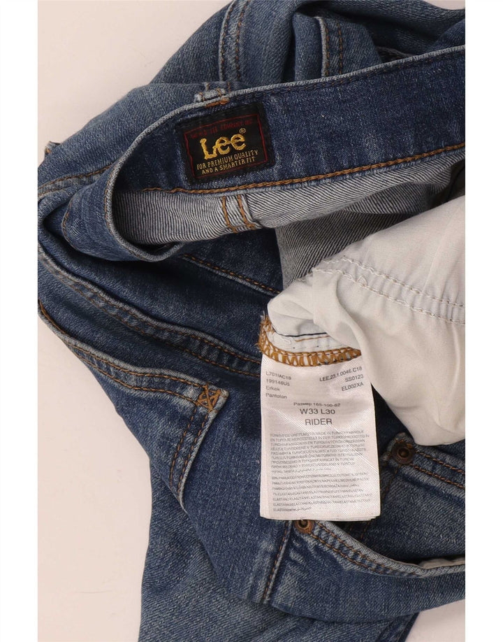 Lee Jean Court Rider W33 L24 Homme Bleu Coton