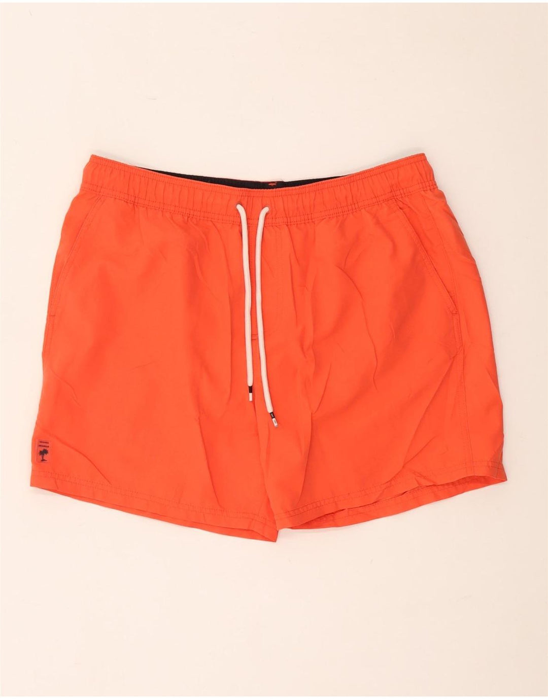 Marks & Spencer Short de bain pour homme Large Orange Polyester