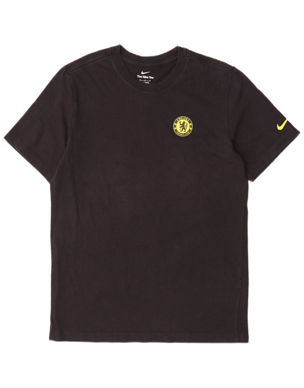 Nike Homme Chelsea FC T-Shirt Haut Noir Moyen Coton