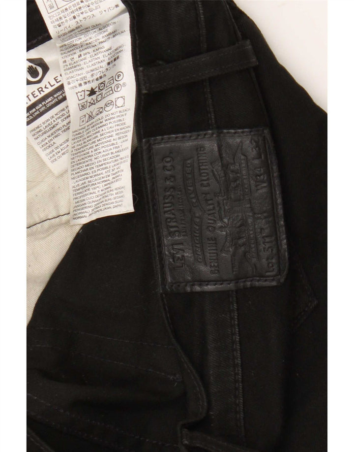 Levi's Jean Slim 511 Homme W34 L32 Noir Coton