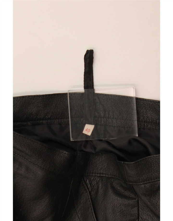 jupe droite femme vintage EU 40 Moyen W30 Noir