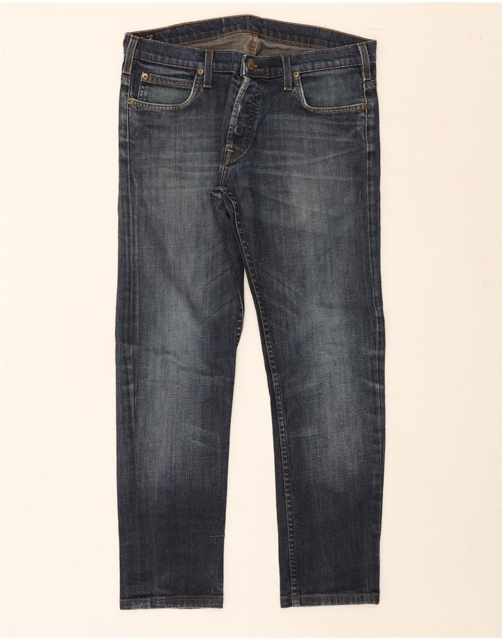 LEE Mens Powell Straight Jeans W34 L29 Black Cotton Vintage Lee and Second-Hand Lee from Messina Hembry 
