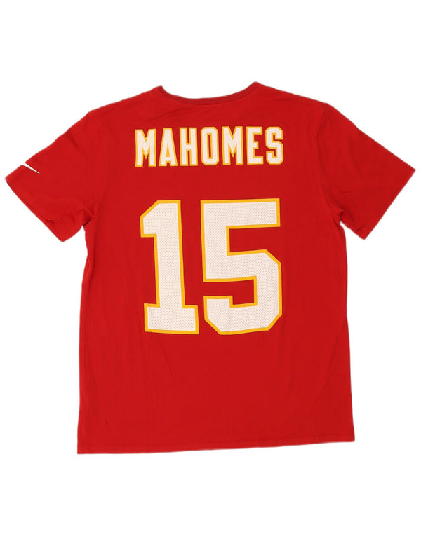 Nike Mens Kansas City Chiefs Graphic T-Shirt Top Large Rouge Coton