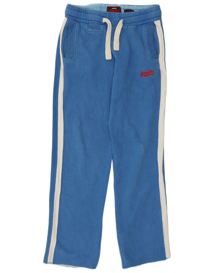 Superdry Pantalon De Survêtement En Coton Colorblock Bleu Moyen |