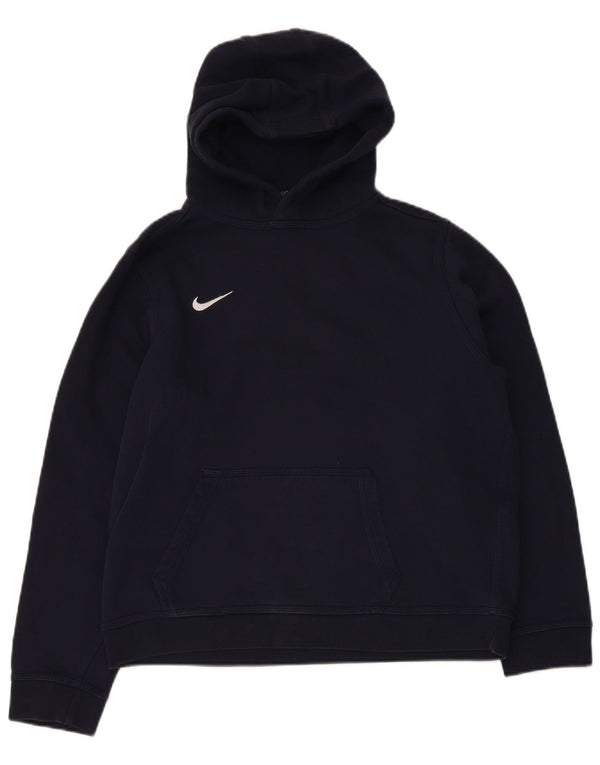 Nike Pull à capuche pour garçon 13-14 ans XL Bleu marine Coton