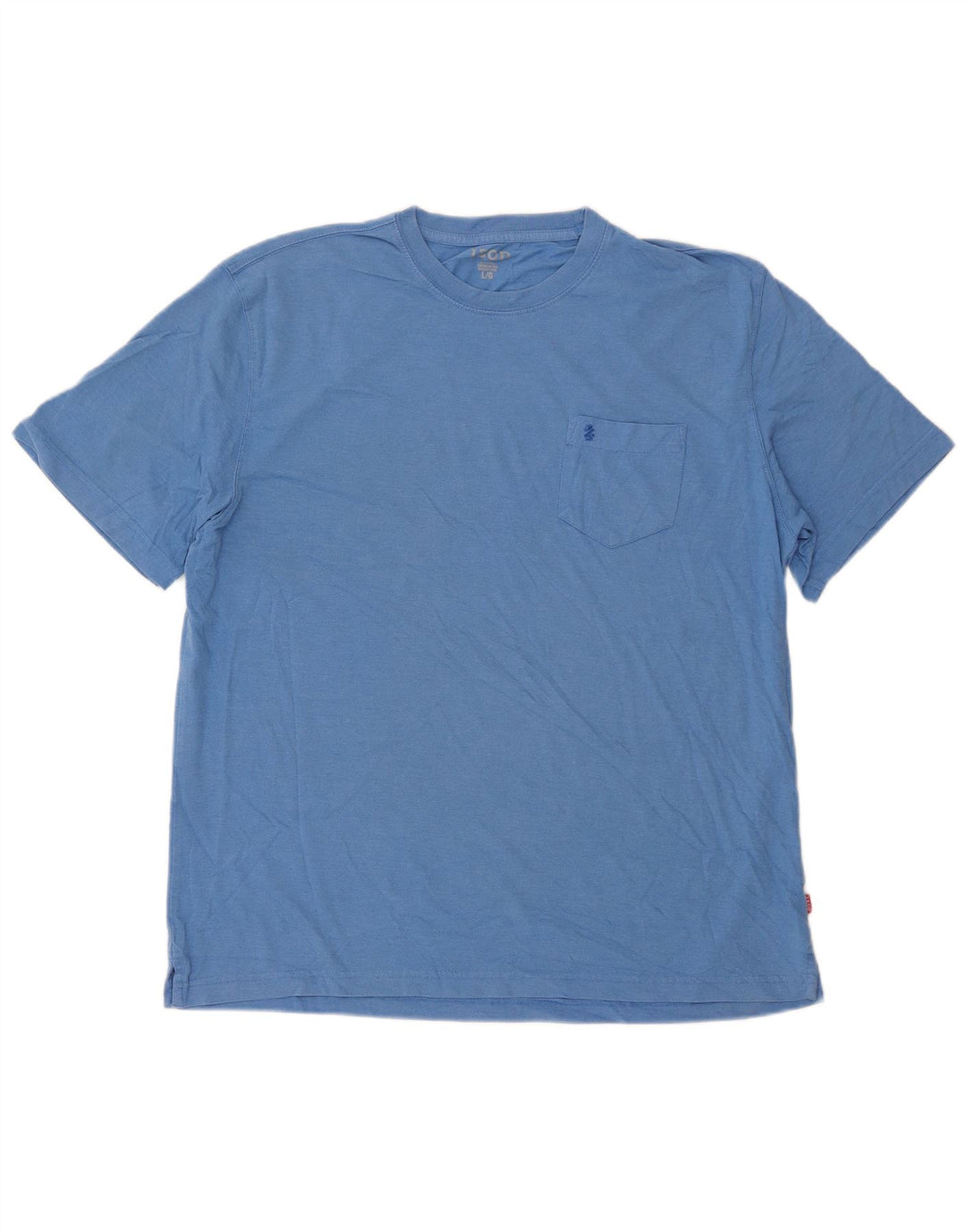 Izod T-Shirt Homme Haut Grand Bleu