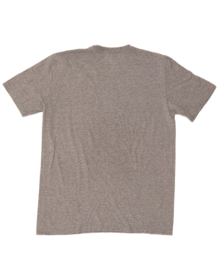 Nike T-shirt graphique coupe classique pour homme, grand, gris moucheté