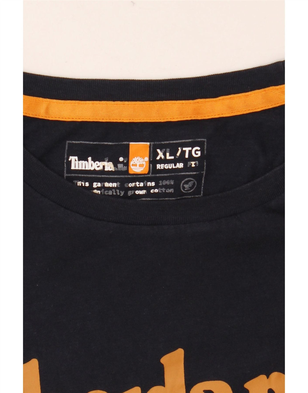 TIMBERLAND T-Shirt Graphique Coupe Regular Homme XL Bleu Marine