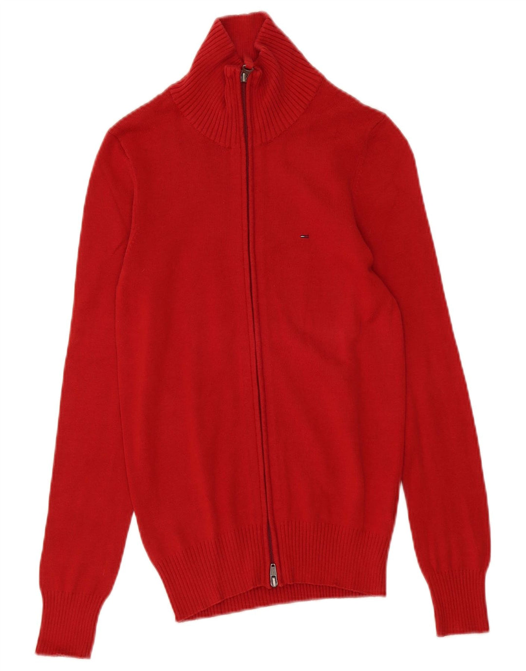 Tommy Hilfiger Pull Cardigan Homme Petit Rouge Coton