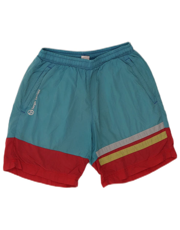 Sergio Tacchini Short de Bain Homme Small Turquoise Colourblock Polyamide