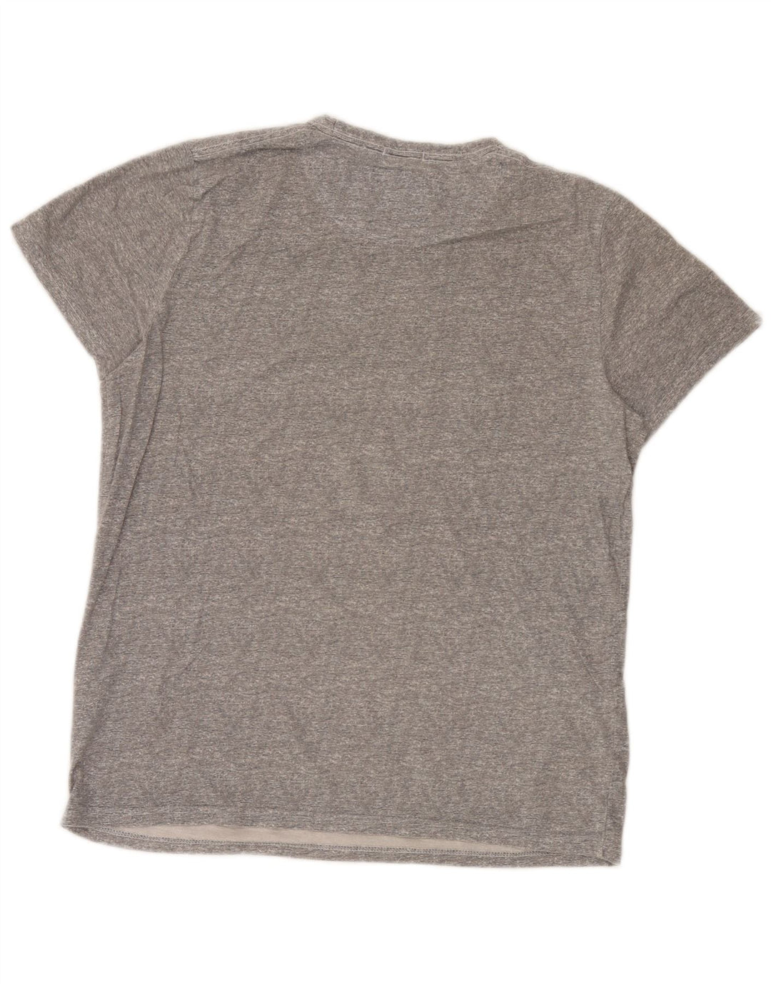 Hollister T-Shirt Graphique Homme Gris Moyen Coton