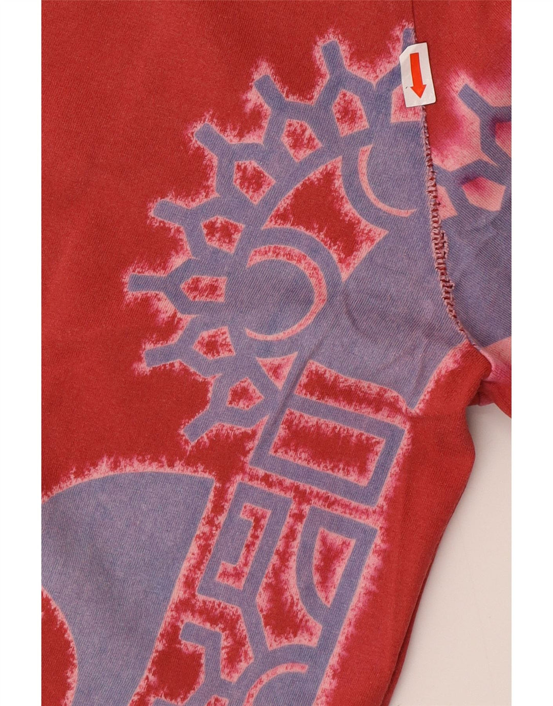 REPLAY T-Shirt Graphique Homme Grand Rouge Coton