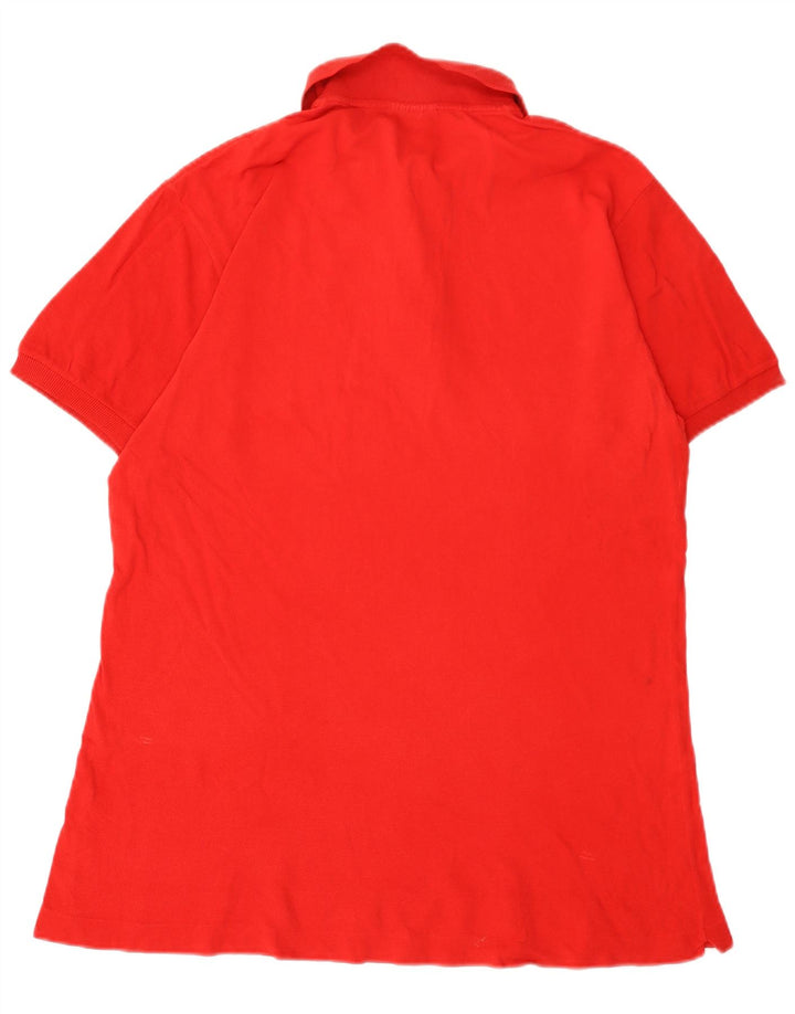 Lacoste Polo Homme Taille 7 2XL Coton Rouge