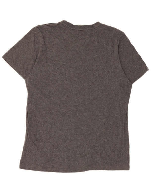Adidas T-Shirt Homme Haut Large Gris Coton