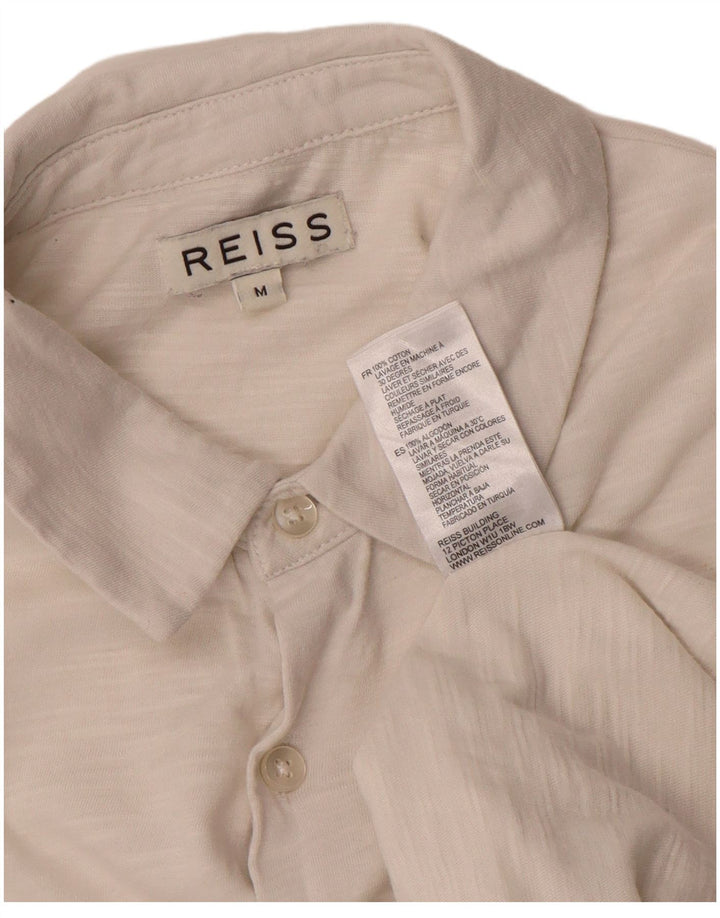 Reiss Chemise Homme Blanc Moyen Coton