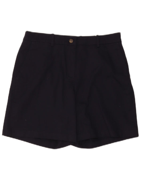 Gant Short Chino Femme UK 14 Large W34 Bleu Marine Coton