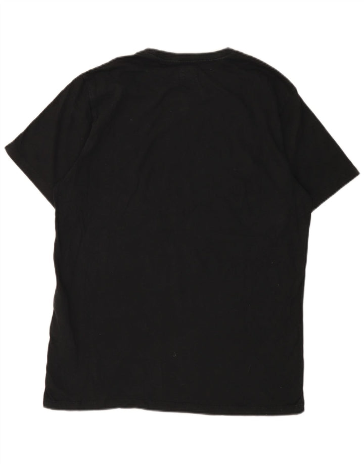 LEVI'S T-Shirt Coupe Standard Homme Noir Moyen Coton