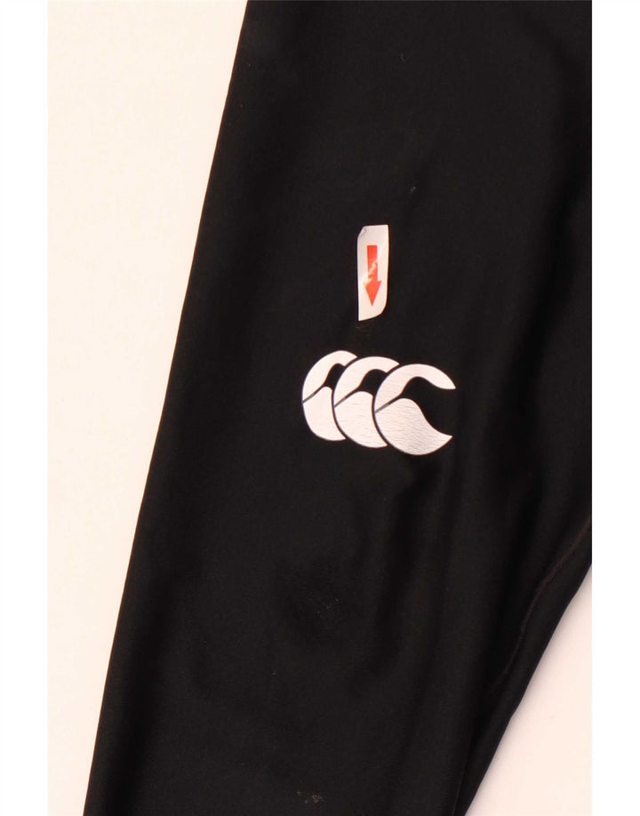 Canterbury Leggings graphiques pour garçons 9-10 ans Noir moyen Polyester