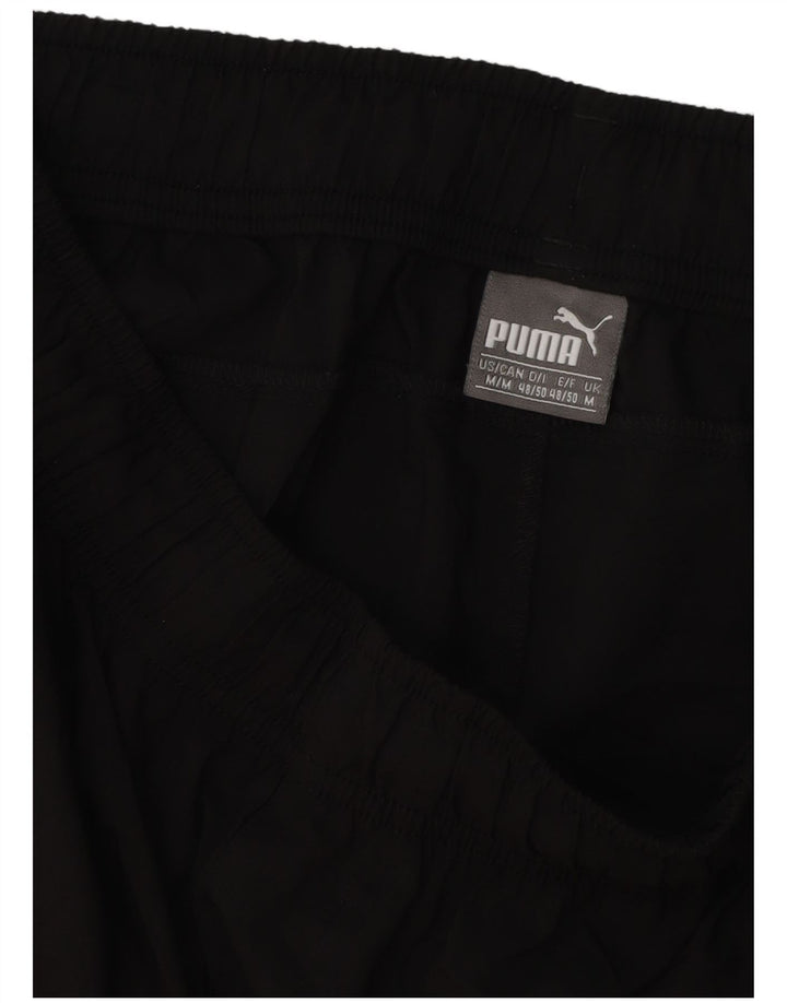 Puma Short de Sport Homme Noir Moyen Polyester