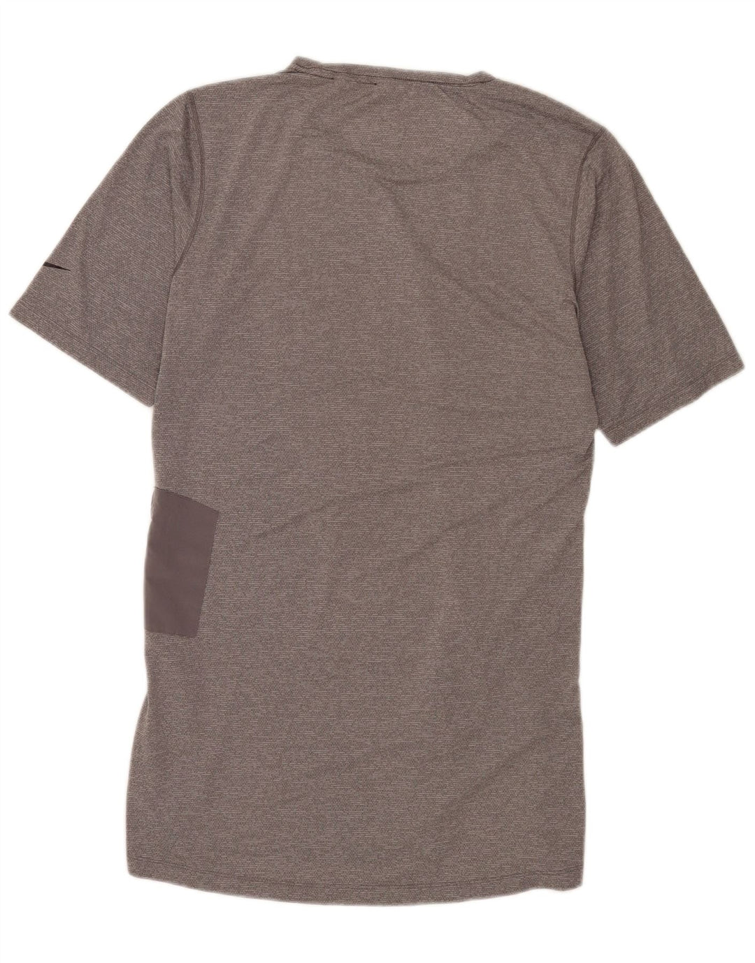Nike Homme Dri Fit T-Shirt Haut Gris Moyen Polyester