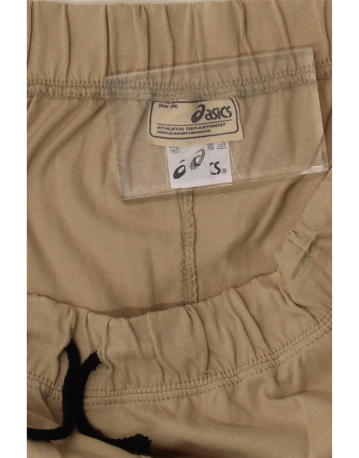 Asics Pantalon De Survêtement Homme Large Beige Coton