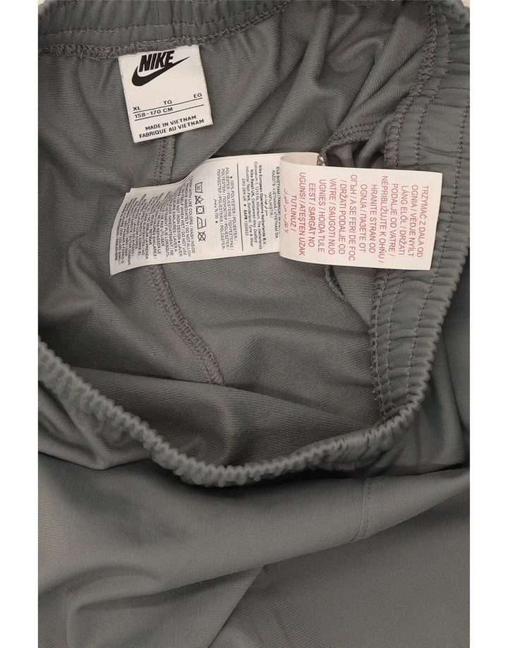 Nike Pantalon de survêtement garçon 13-14 ans Gris Polyester
