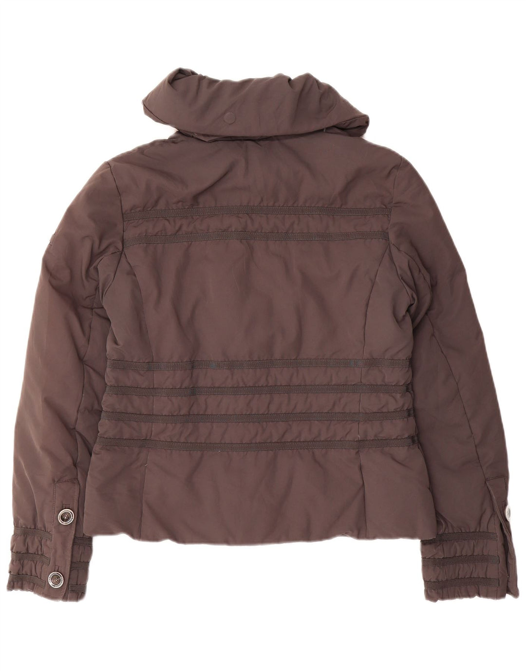 Canadiens Veste matelassée pour femmes UK 14 Polyester gris moyen