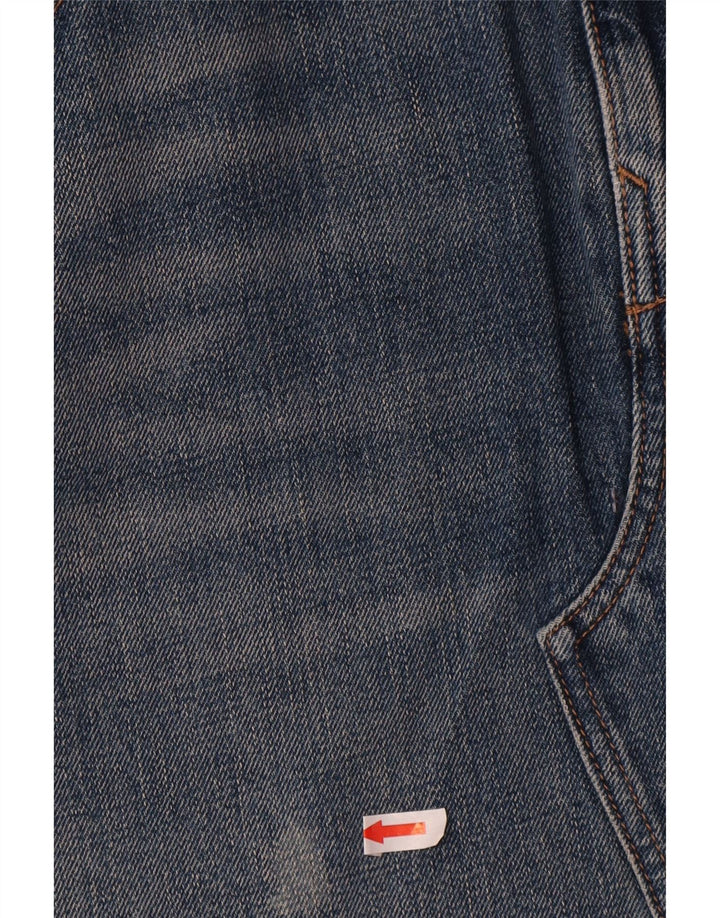 Zara Femme Jupe En Jean Petit W26 Bleu Coton