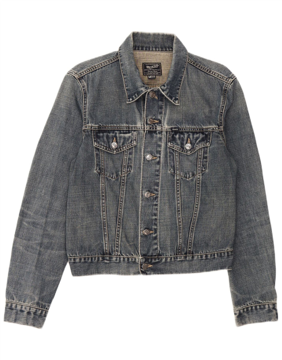 Gas Veste en jean pour femme UK 14 Bleu moyen