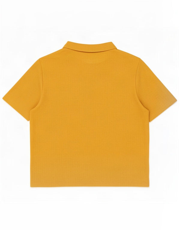 Zara Womens Trafaluc T-Shirt Top UK 16 Large Jaune Coton