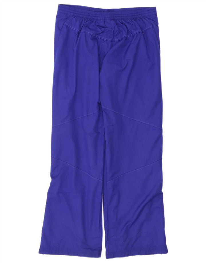 Nike Pantalon de survêtement pour femme UK 8/10 Petit Bleu Polyester