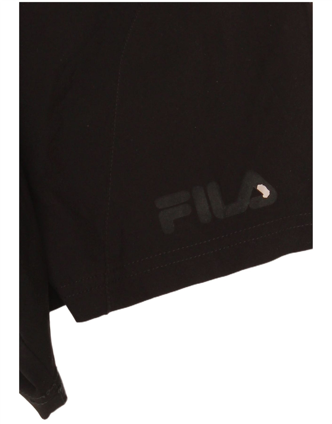 Fila Short de Sport Homme Noir Moyen Polyester