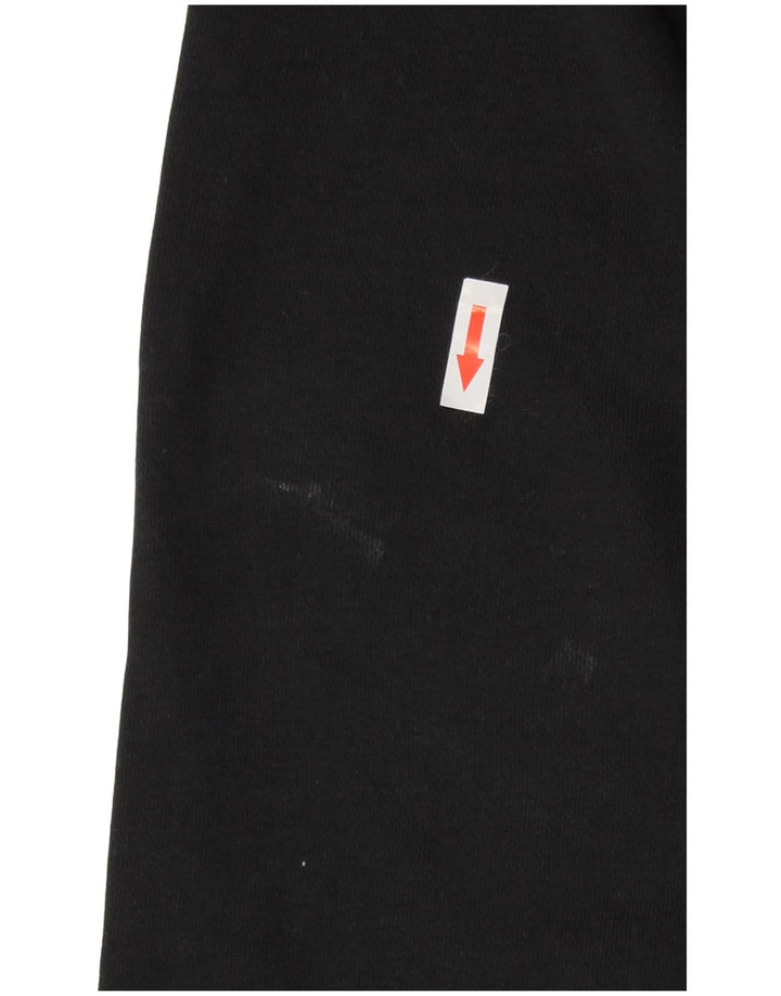 Nike Sweat-shirt court surdimensionné pour femme UK 12 Noir moyen