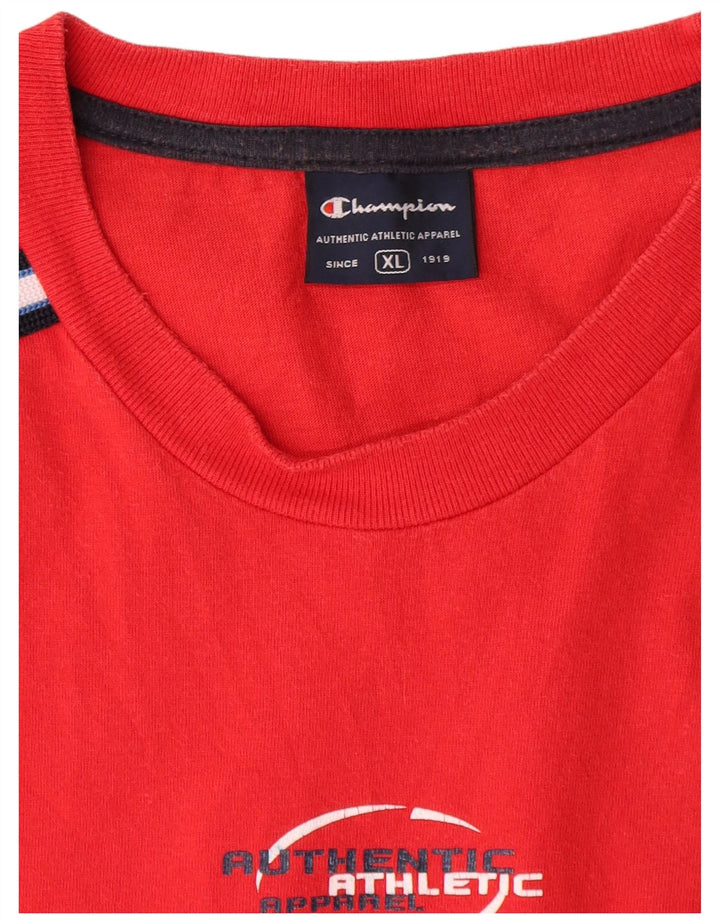 Champion Débardeur Homme XL Rouge