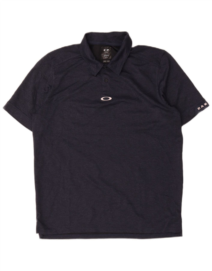 Oakley Polo coupe classique pour homme, grand bleu marine