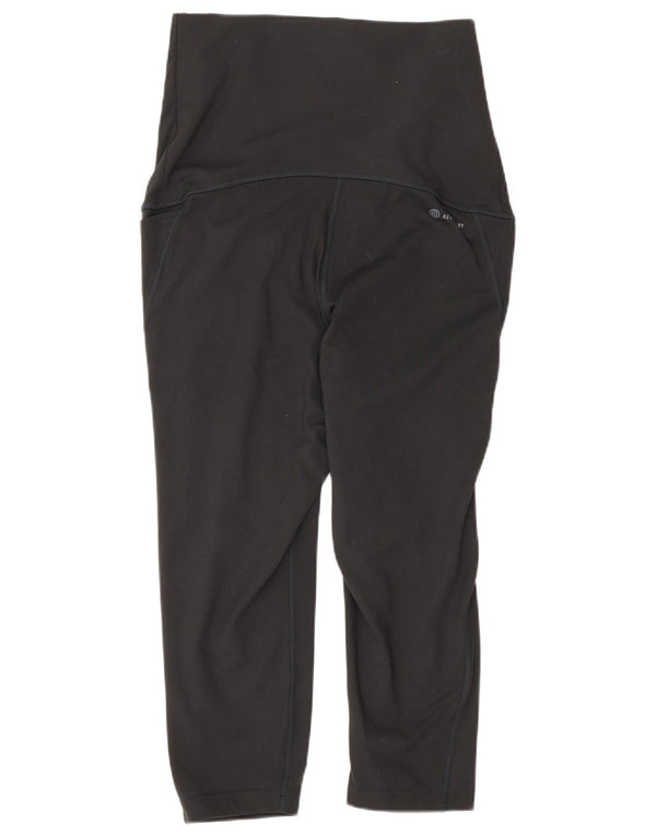 Adidas Legging capri de maternité pour femme UK 12/14 Noir moyen Polyester