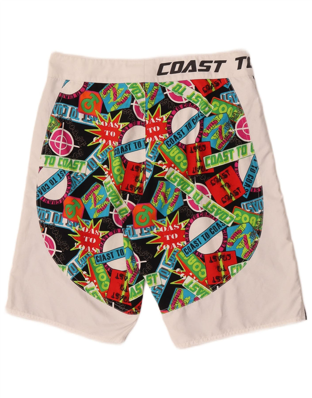 Coast Short de Bain Graphique Homme Moyen Multicolore Polyester