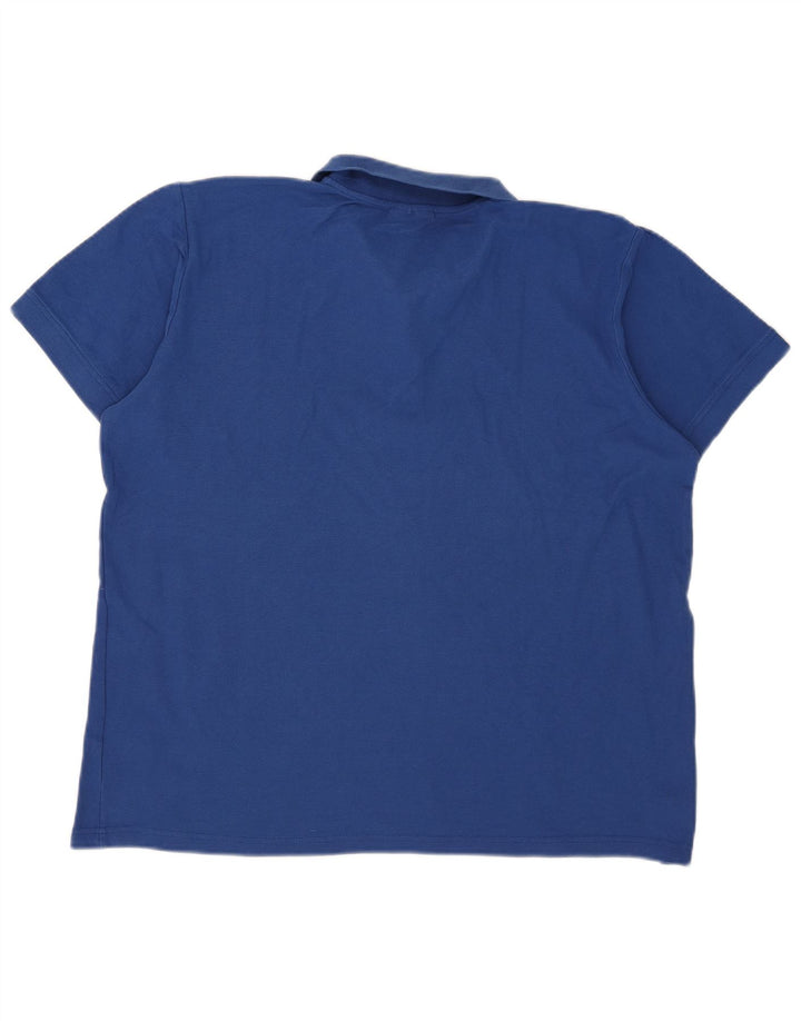 Kappa Polo Homme XL Bleu Coton
